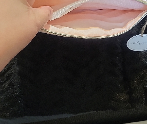 Lady Jayne Pink Floral Canvas Cosmetic Bag - Picture 5 of 5